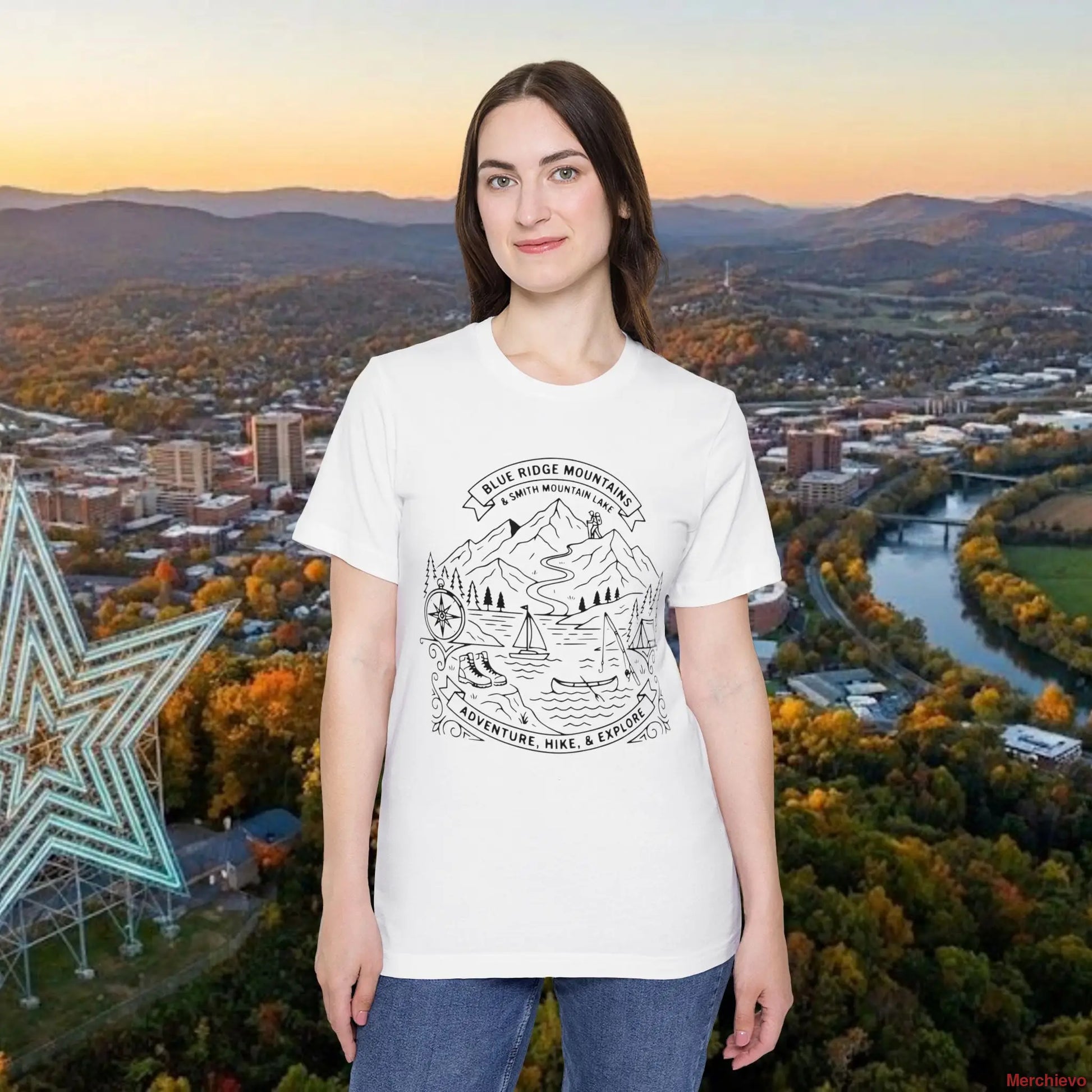 Blue Ridge Mountains Adventure T-Shirt T-Shirt