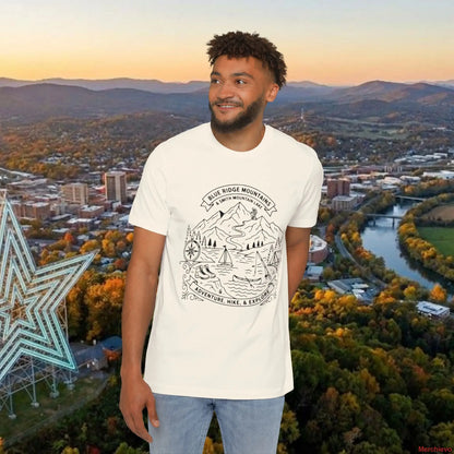 Blue Ridge Mountains Adventure T-Shirt Natural / XS T-Shirt