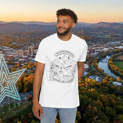 Blue Ridge Mountains Adventure T-Shirt White / XS T-Shirt