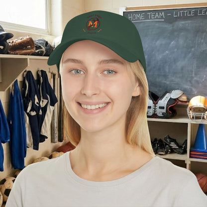 Custom Team Logo Baseball Cap – Low Profile Relaxed Fit – Youth & Adult