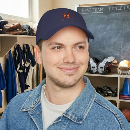 Custom Team Logo Baseball Cap – Low Profile Relaxed Fit – Youth & Adult