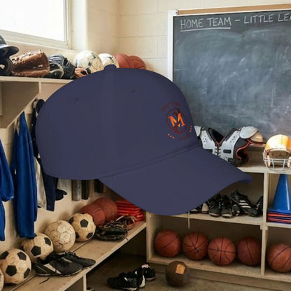 Custom Team Logo Baseball Cap – Low Profile Relaxed Fit – Youth & Adult