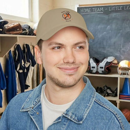 Custom Team Logo Baseball Cap – Low Profile Relaxed Fit – Youth & Adult