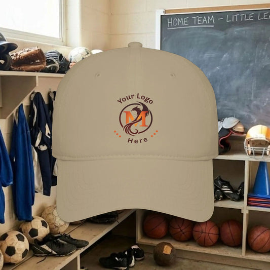 Custom Team Logo Baseball Cap – Low Profile Relaxed Fit – Youth & Adult