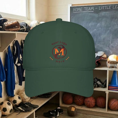 Custom Team Logo Baseball Cap – Low Profile Relaxed Fit – Youth & Adult