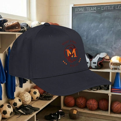 Custom Team Logo Baseball Cap – Mid Profile Snapback Fit – Youth & Adult