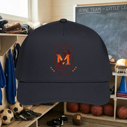 Custom Team Logo Baseball Cap – Mid Profile Snapback Fit – Youth & Adult