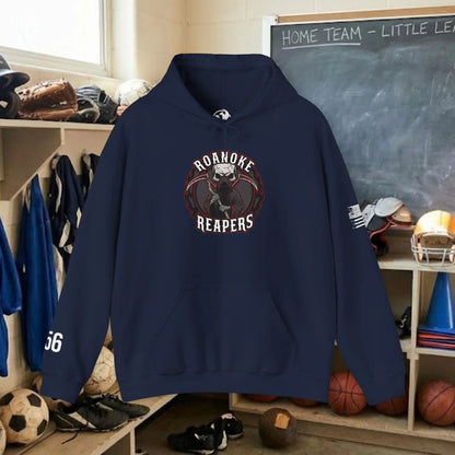 Custom Team Adult Pull Over Hoodie – Center Chest Logo