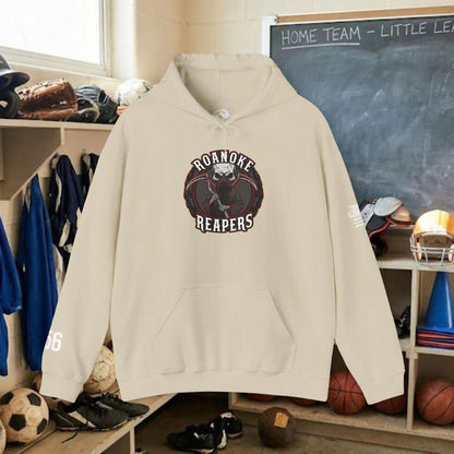 Custom Team Adult Pull Over Hoodie – Center Chest Logo