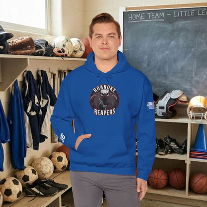 Custom Team Adult Pull Over Hoodie – Center Chest Logo