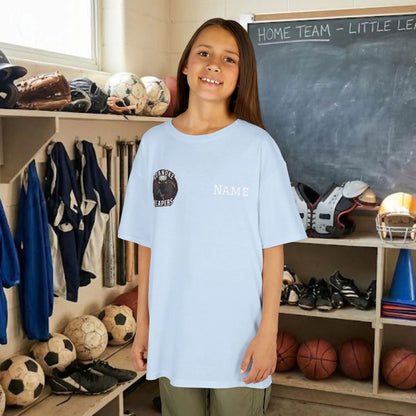 Custom Team Youth T-Shirt – Right Chest Team Logo & Name (DryBlend)