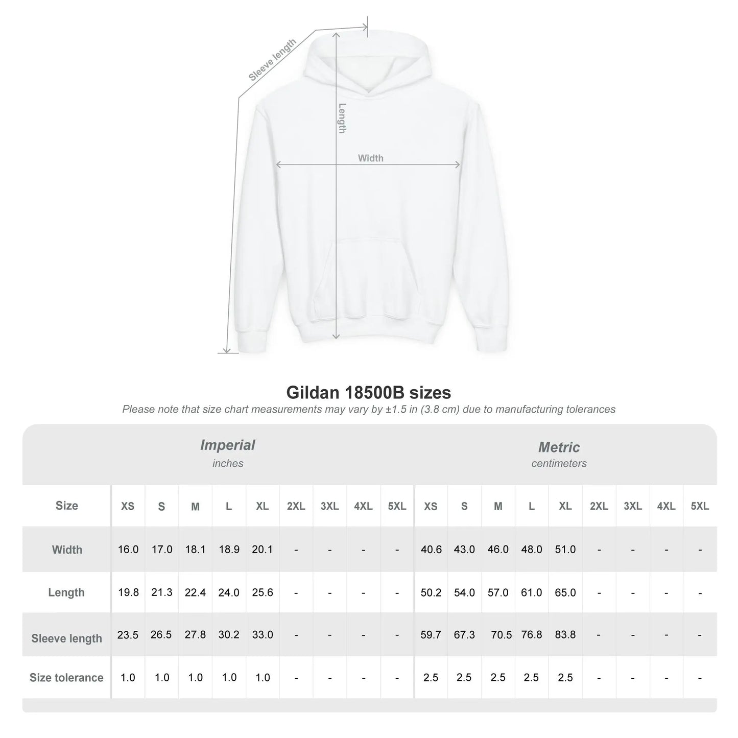 Custom Team Youth Pull Over Hoodie – Right Chest Logo & Name (Gildan Heavy Blend)