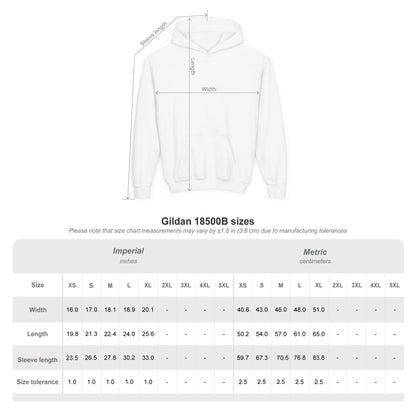 Custom Team Youth Pull Over Hoodie – Right Chest Logo & Name (Gildan Heavy Blend)