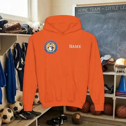 Custom Team Youth Pull Over Hoodie – Right Chest Logo & Name (Gildan Heavy Blend)