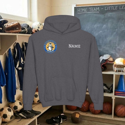 Custom Team Youth Pull Over Hoodie – Right Chest Logo & Name (Gildan Heavy Blend)
