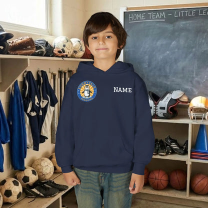 Custom Team Youth Pull Over Hoodie – Right Chest Logo & Name (Gildan Heavy Blend)