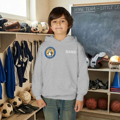Custom Team Youth Pull Over Hoodie – Right Chest Logo & Name (Gildan Heavy Blend)