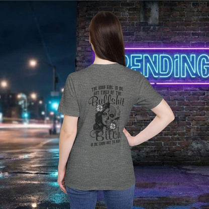 Day of the Dead Skull Girl Graphic T-Shirt