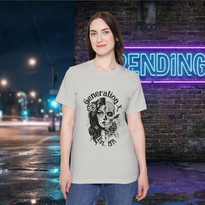 Day of the Dead Skull Girl Graphic T-Shirt