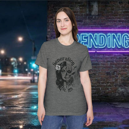 Day of the Dead Skull Girl Graphic T-Shirt
