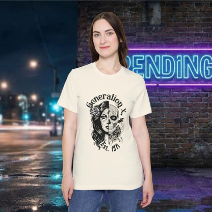 Day of the Dead Skull Girl Graphic T-Shirt