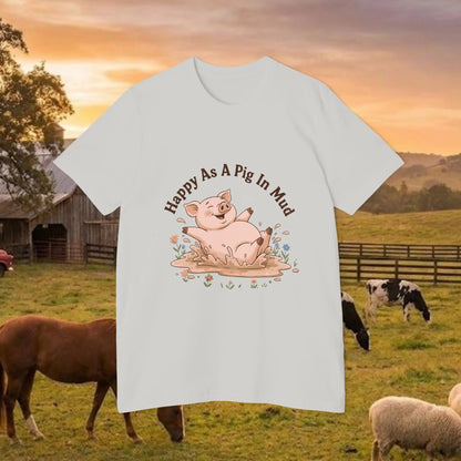 Happy As A Pig In Mud