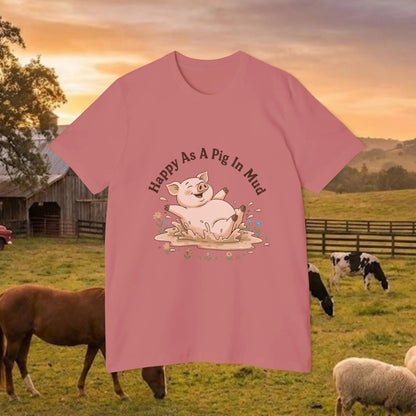 Happy As A Pig In Mud