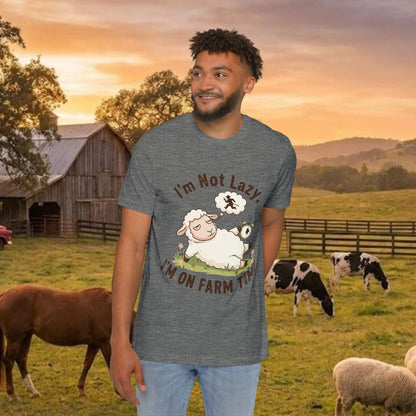 Lazy Sheep T-Shirt - On Farm Time