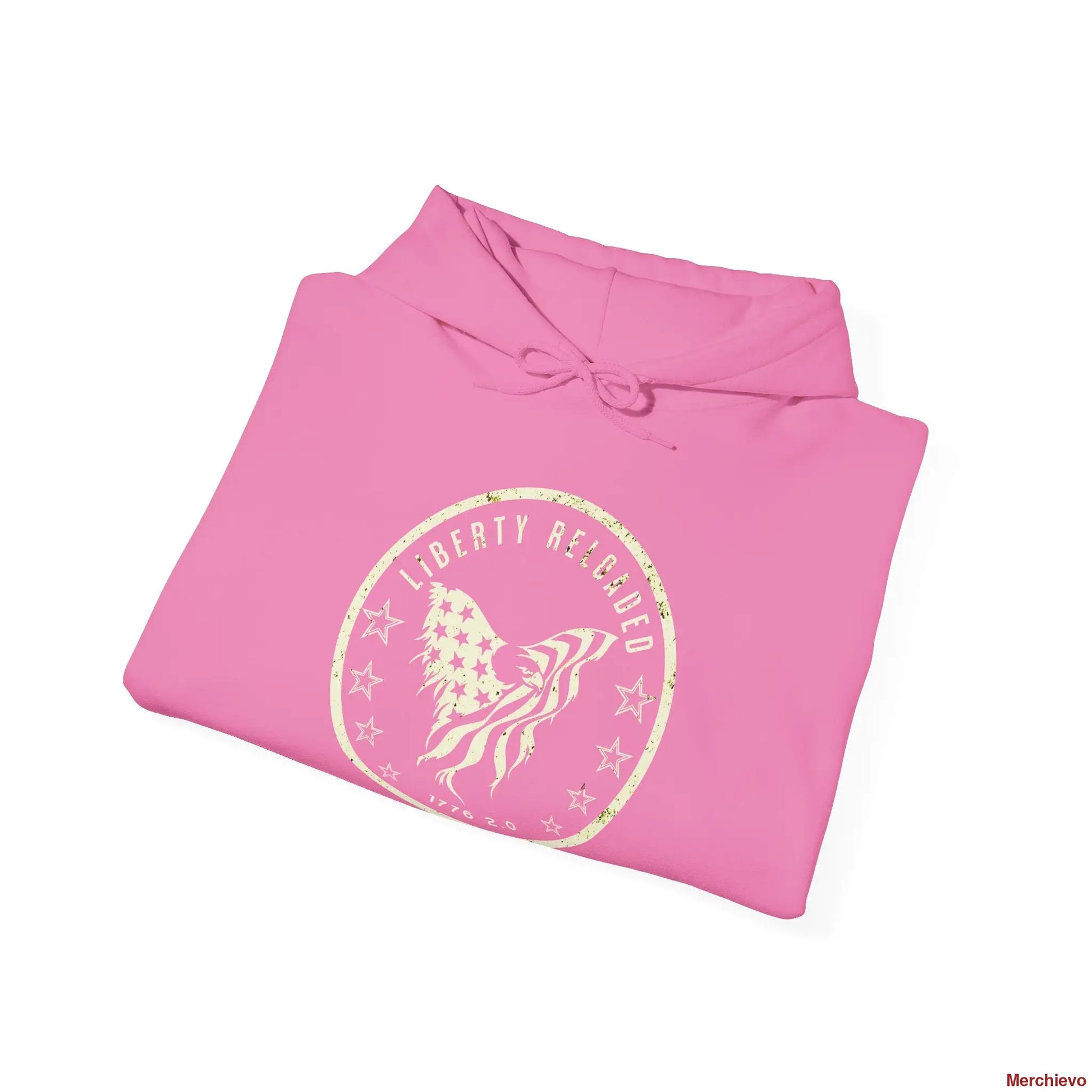Liberty 2.0 // Heritage Eagle Crest - Heavy Blend Patriotic Streetwear Hoodie Hoodie