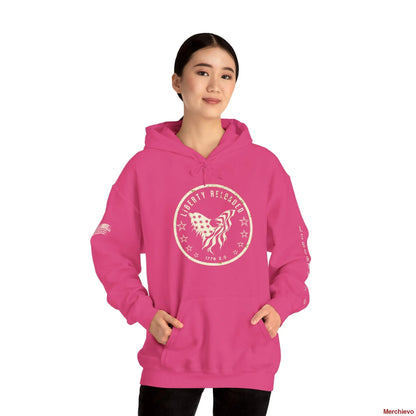 Liberty 2.0 // Heritage Eagle Crest - Heavy Blend Patriotic Streetwear Hoodie Hoodie