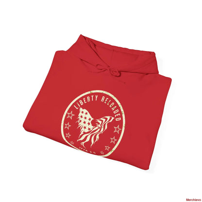 Liberty 2.0 // Heritage Eagle Crest - Heavy Blend Patriotic Streetwear Hoodie Hoodie