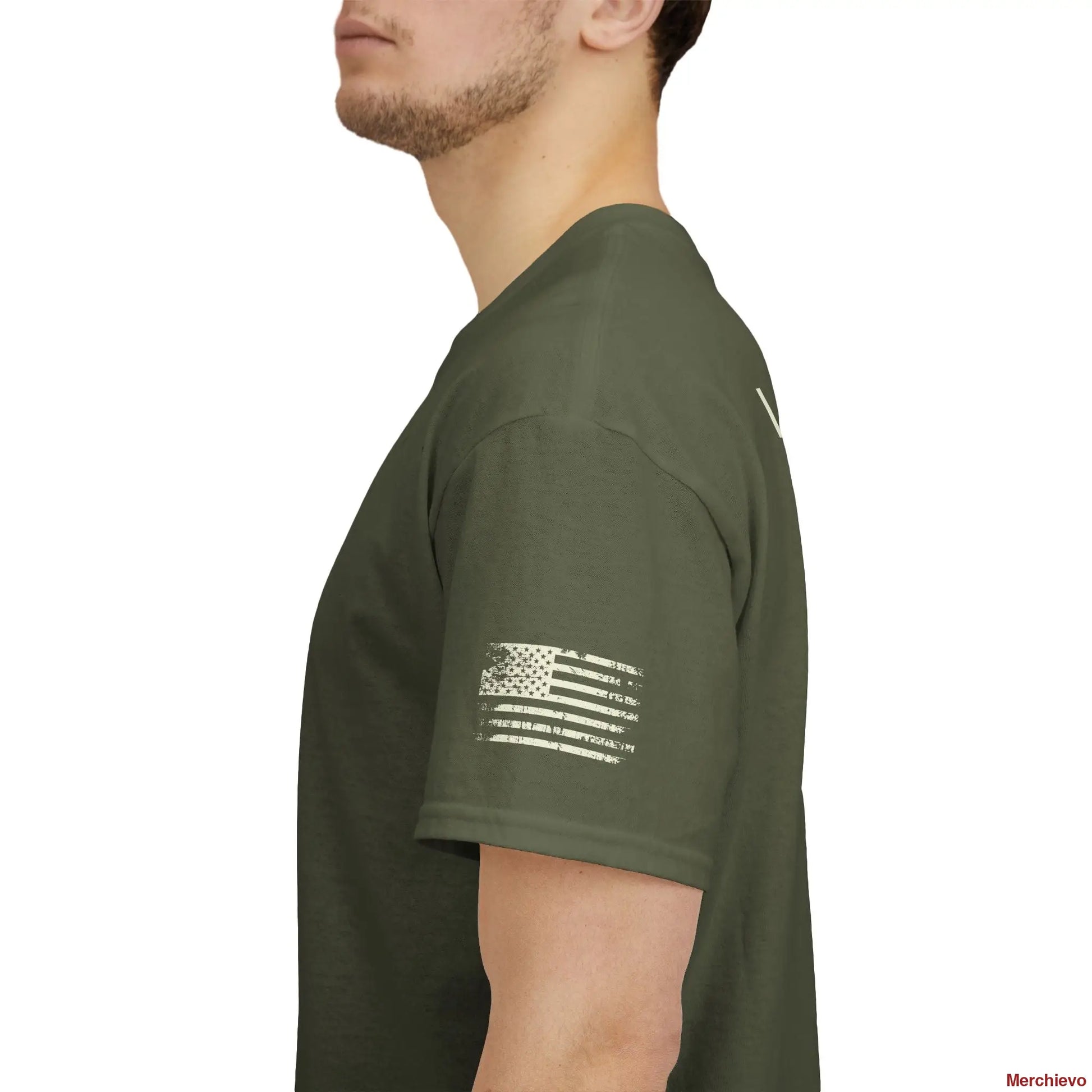 Liberty Reloaded 2.0 - Heritage Eagle Heavyweight Patriotic T-Shirt T-Shirt