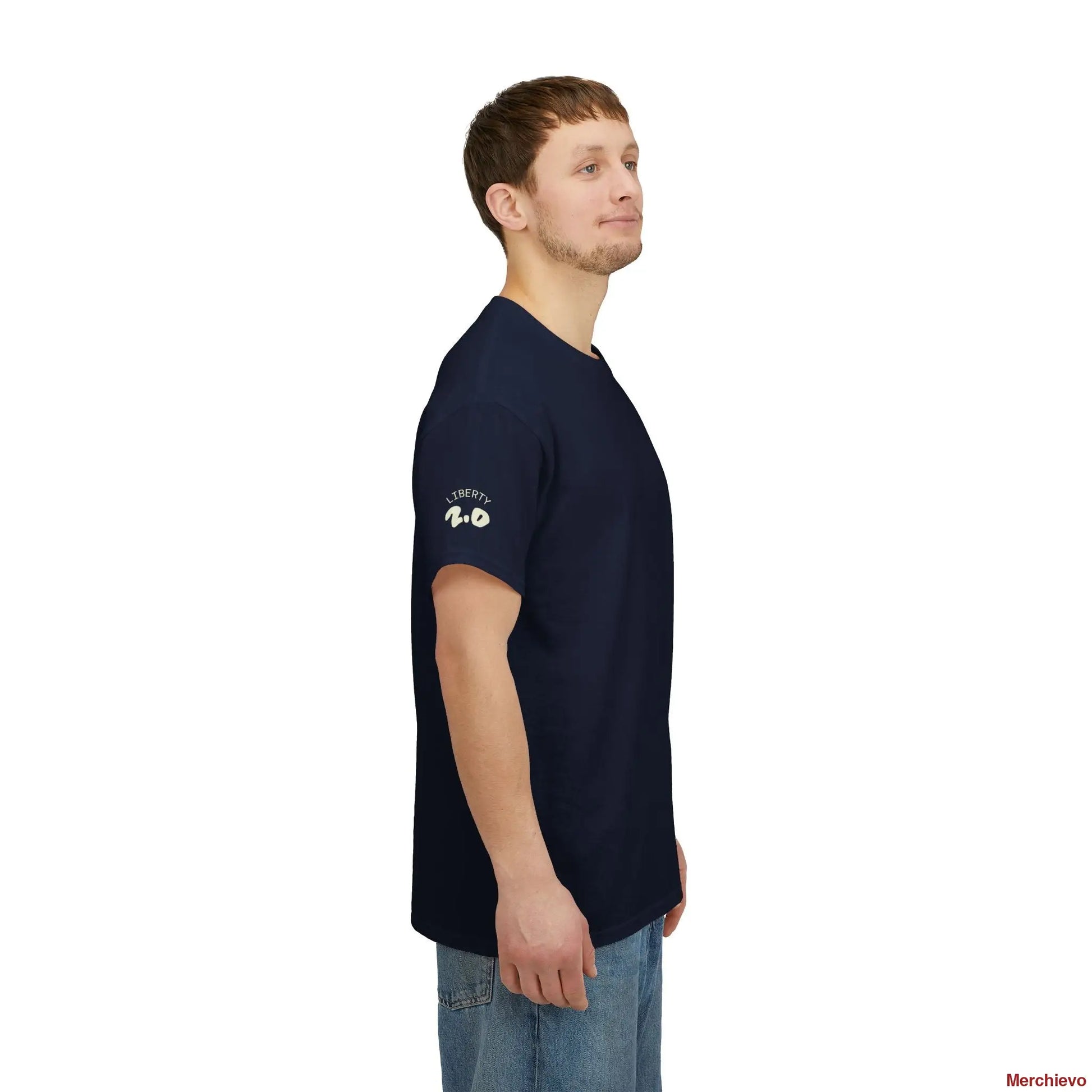 Liberty Reloaded 2.0 - Heritage Eagle Heavyweight Patriotic T-Shirt T-Shirt
