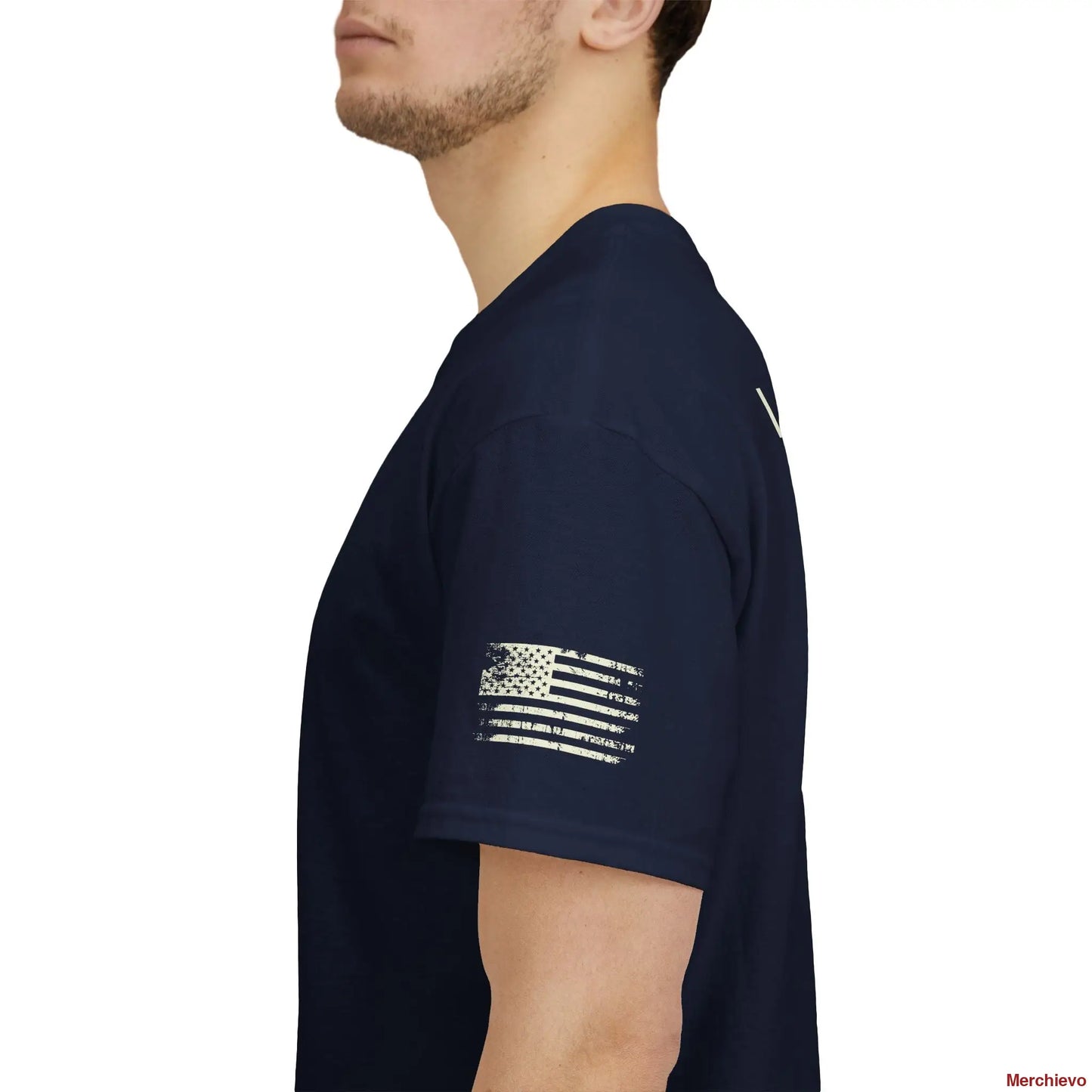 Liberty Reloaded 2.0 - Heritage Eagle Heavyweight Patriotic T-Shirt T-Shirt