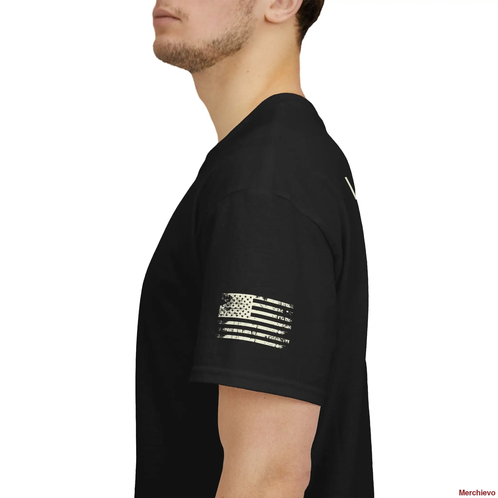 Liberty Reloaded 2.0 - Heritage Eagle Heavyweight Patriotic T-Shirt T-Shirt