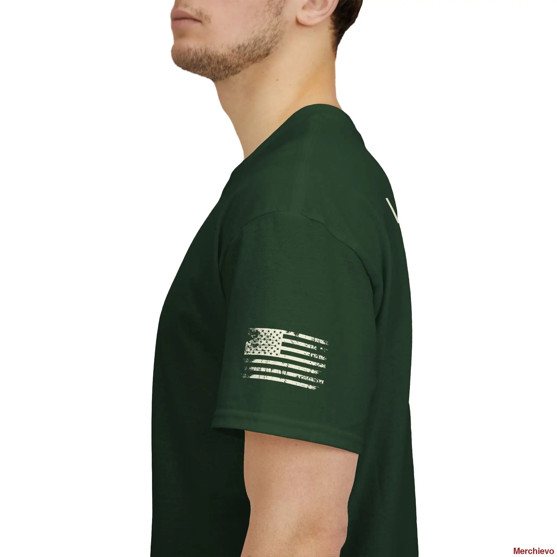 Liberty Reloaded 2.0 - Heritage Eagle Heavyweight Patriotic T-Shirt T-Shirt
