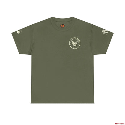 Liberty Reloaded 2.0 - Heritage Eagle Heavyweight Patriotic T-Shirt T-Shirt
