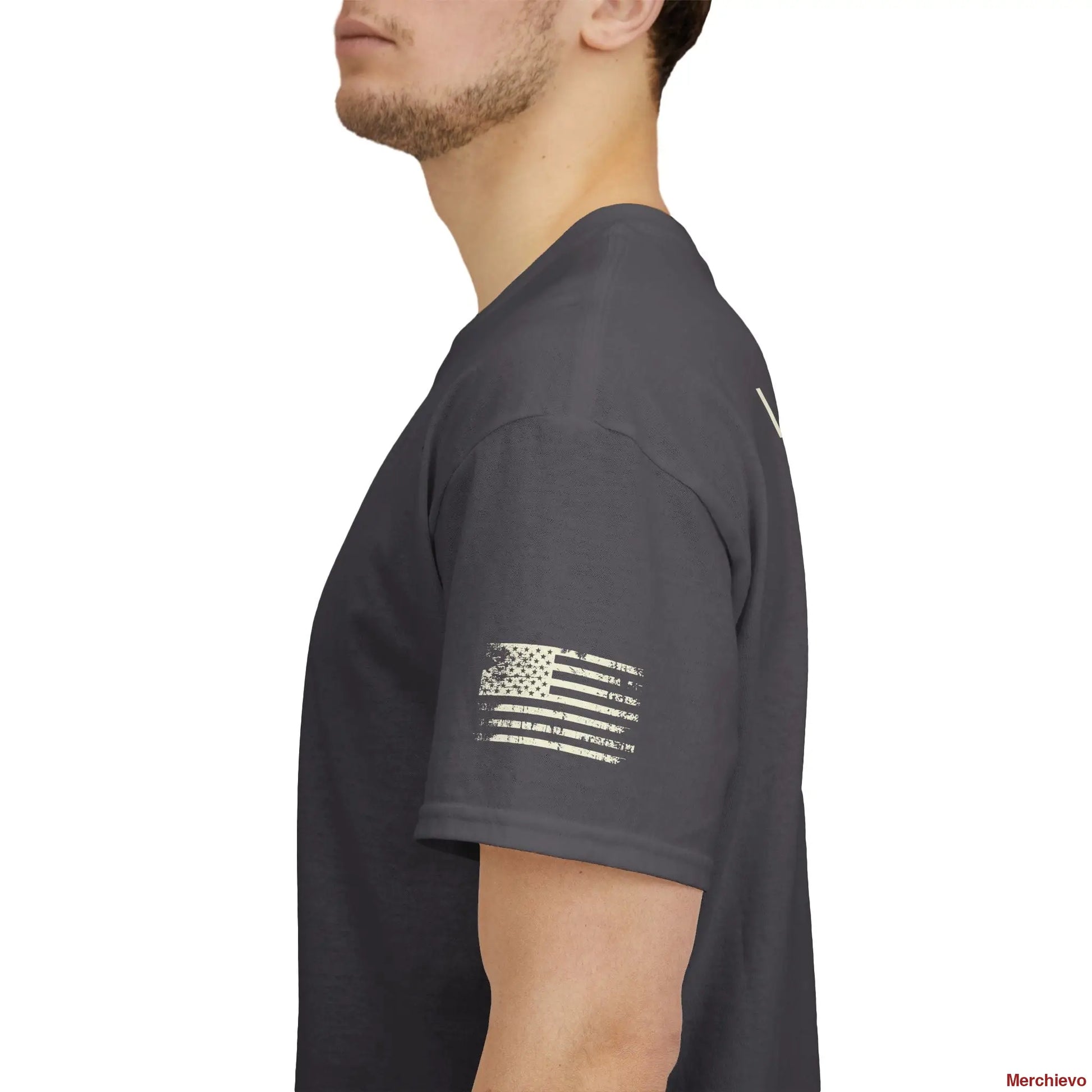 Liberty Reloaded 2.0 - Heritage Eagle Heavyweight Patriotic T-Shirt T-Shirt