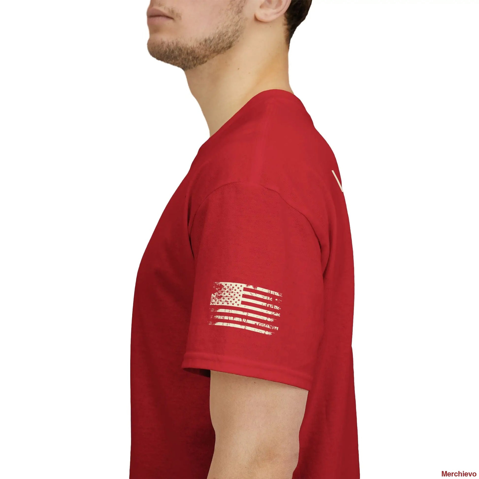 Liberty Reloaded 2.0 - Heritage Eagle Heavyweight Patriotic T-Shirt T-Shirt