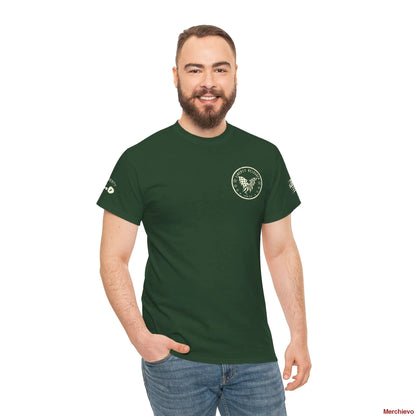 Liberty Reloaded 2.0 - Heritage Eagle Heavyweight Patriotic T-Shirt Forest Green / S T-Shirt