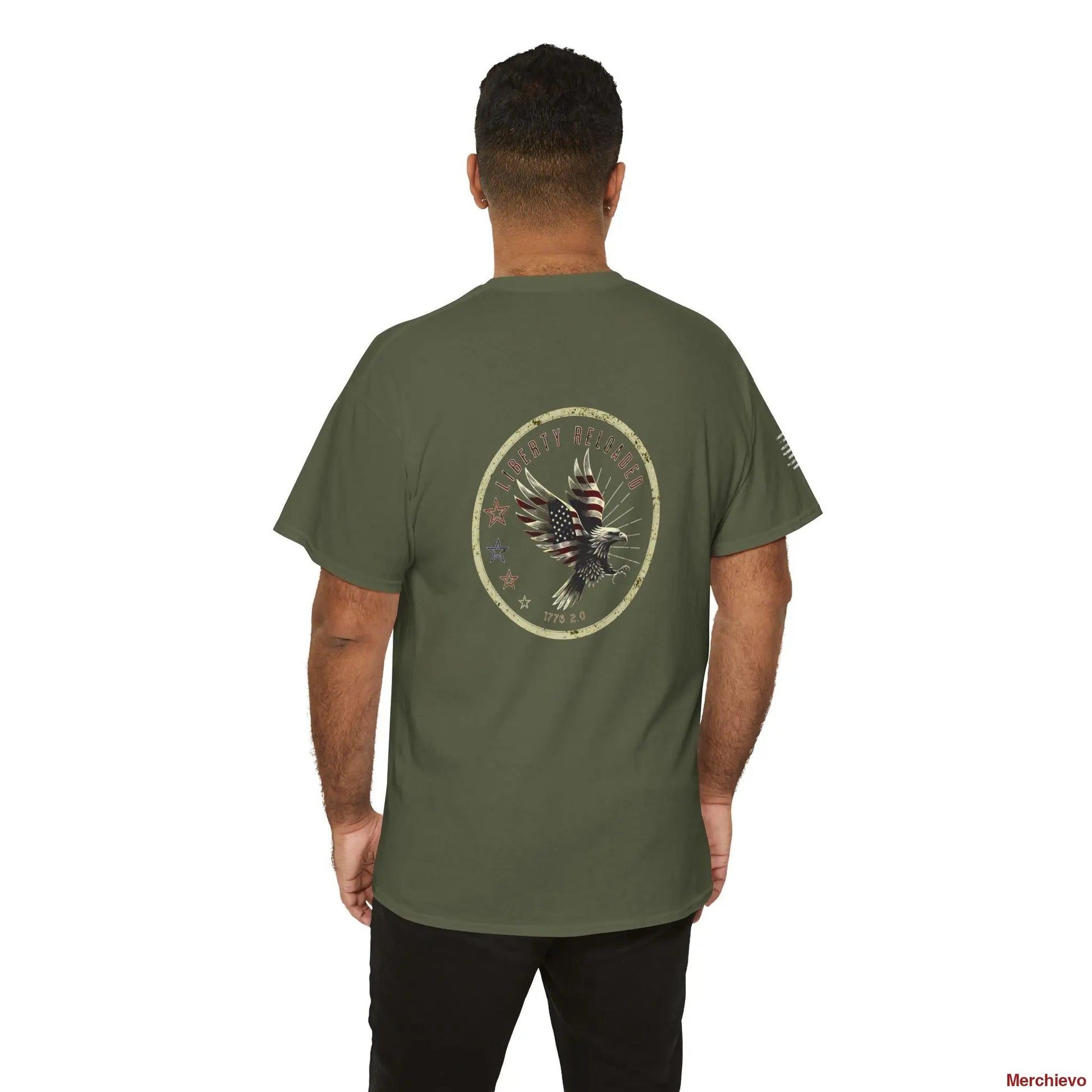Liberty Reloaded 2.0 // Vintage Eagle Heavy Cotton Tee T-Shirt