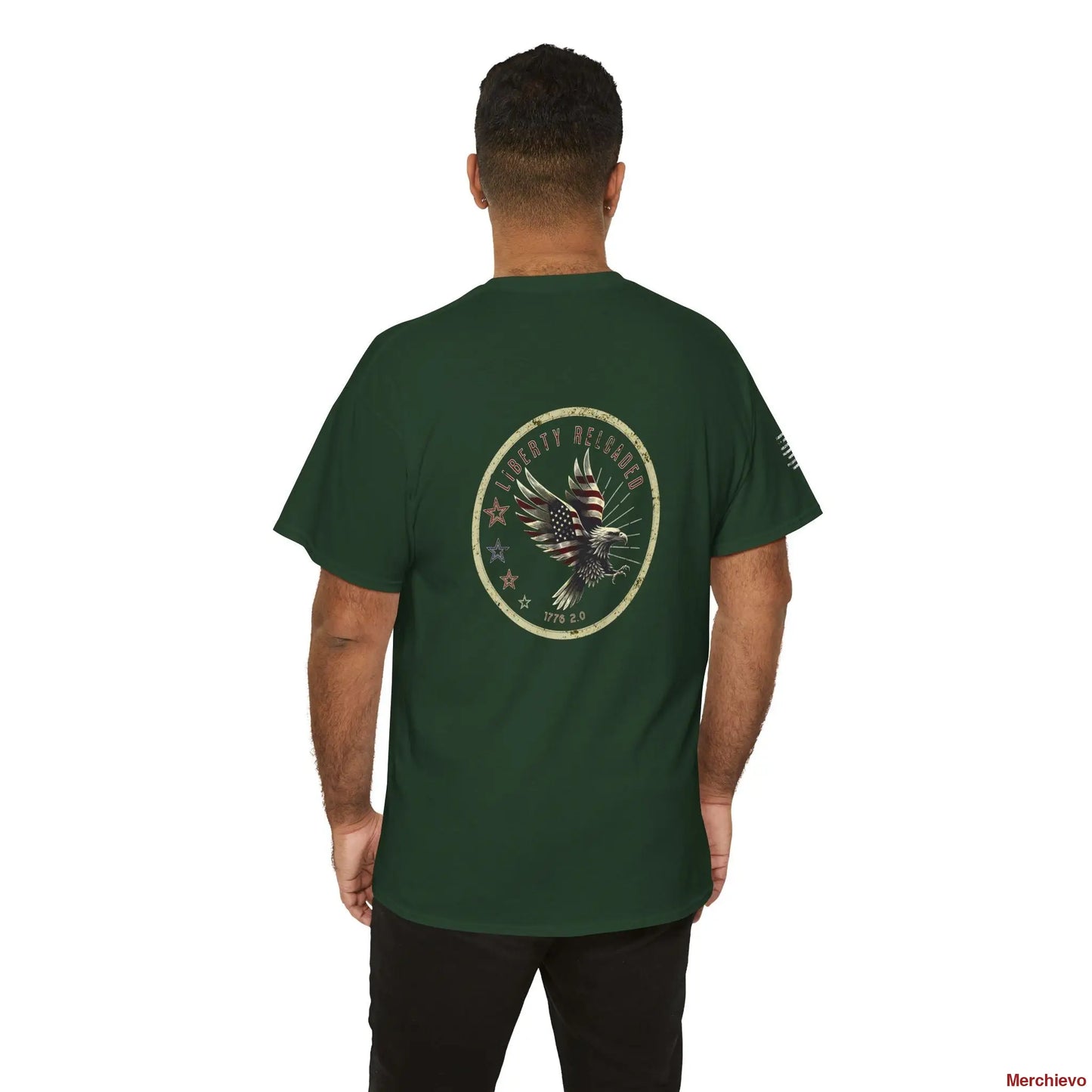 Liberty Reloaded 2.0 // Vintage Eagle Heavy Cotton Tee T-Shirt