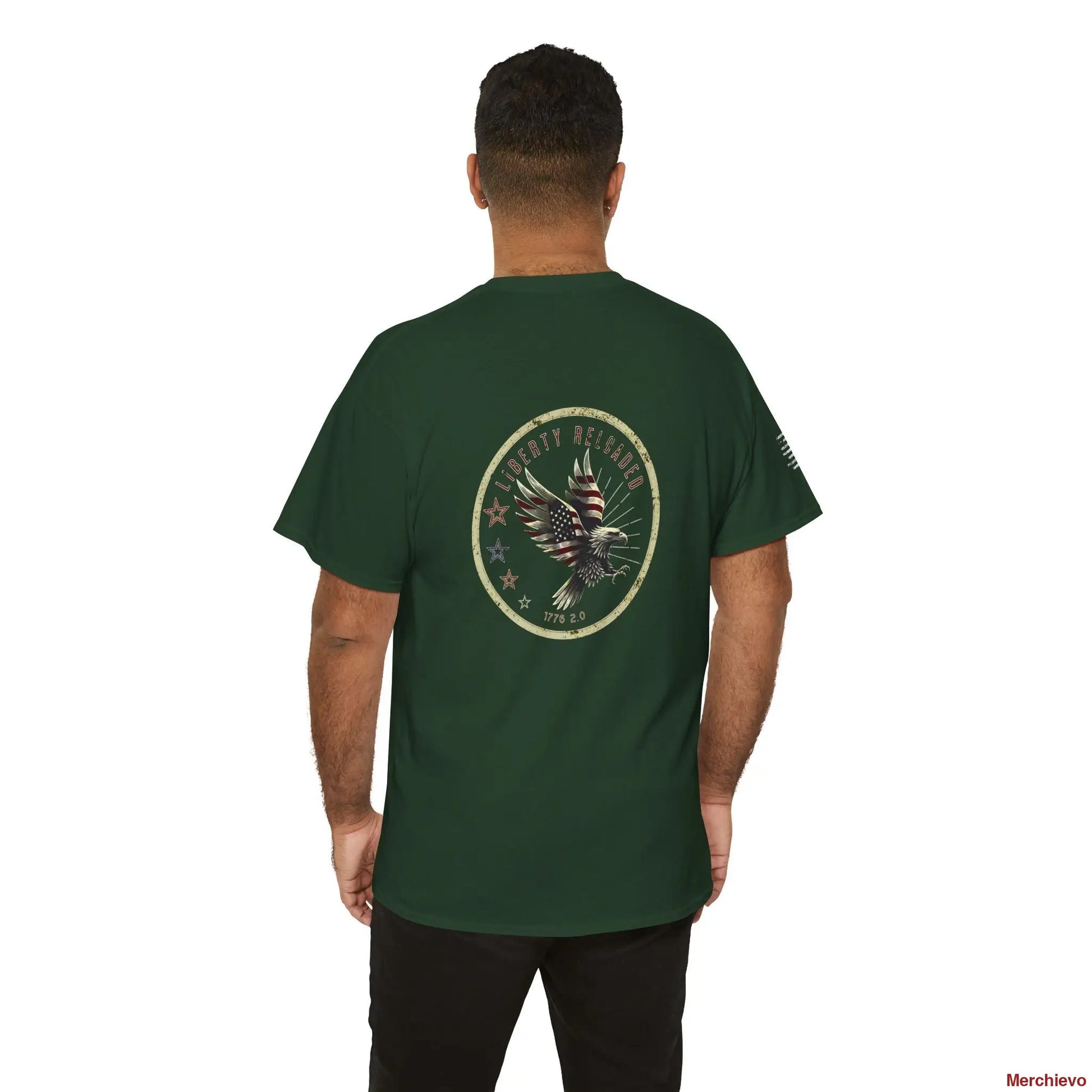 Liberty Reloaded 2.0 // Vintage Eagle Heavy Cotton Tee T-Shirt