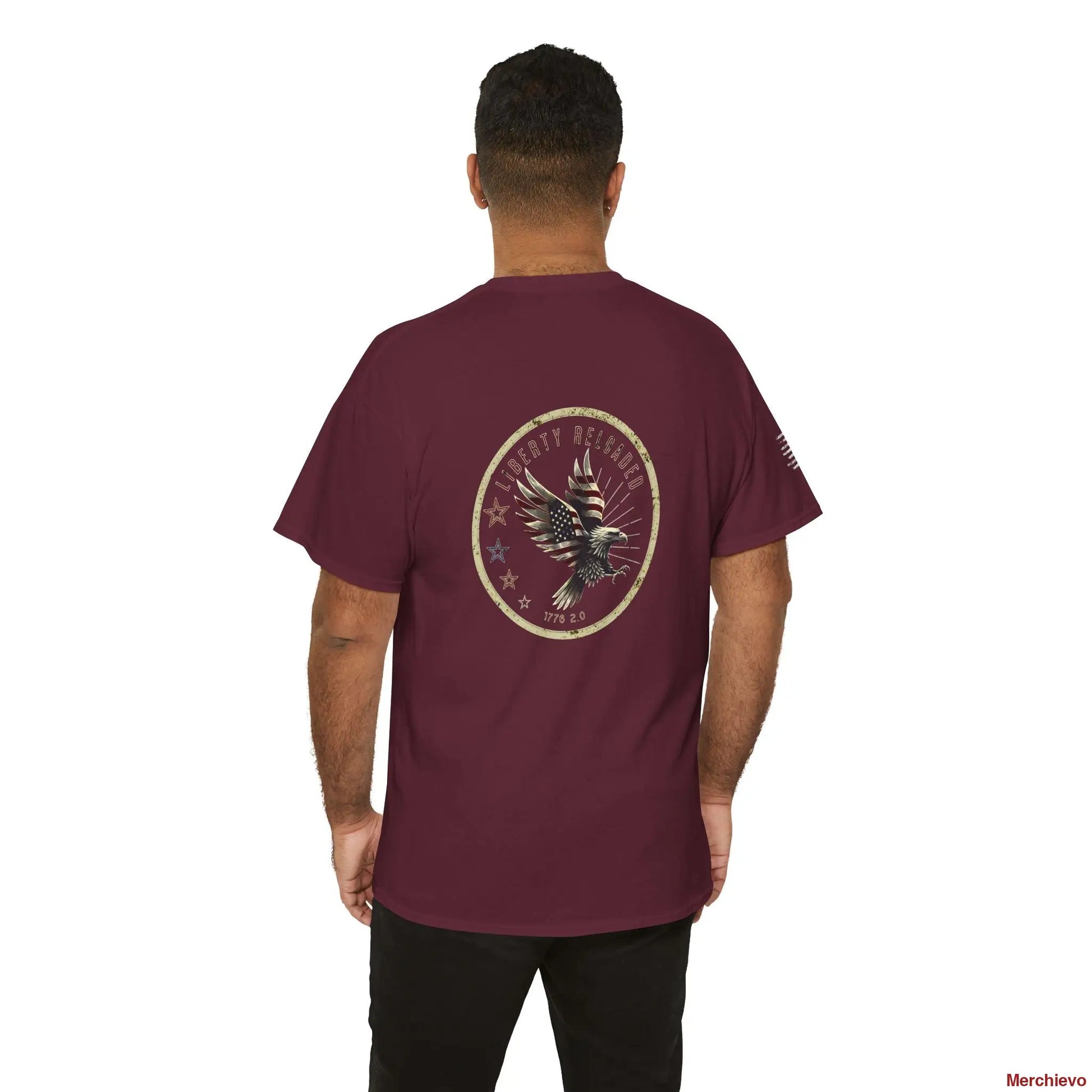 Liberty Reloaded 2.0 // Vintage Eagle Heavy Cotton Tee T-Shirt