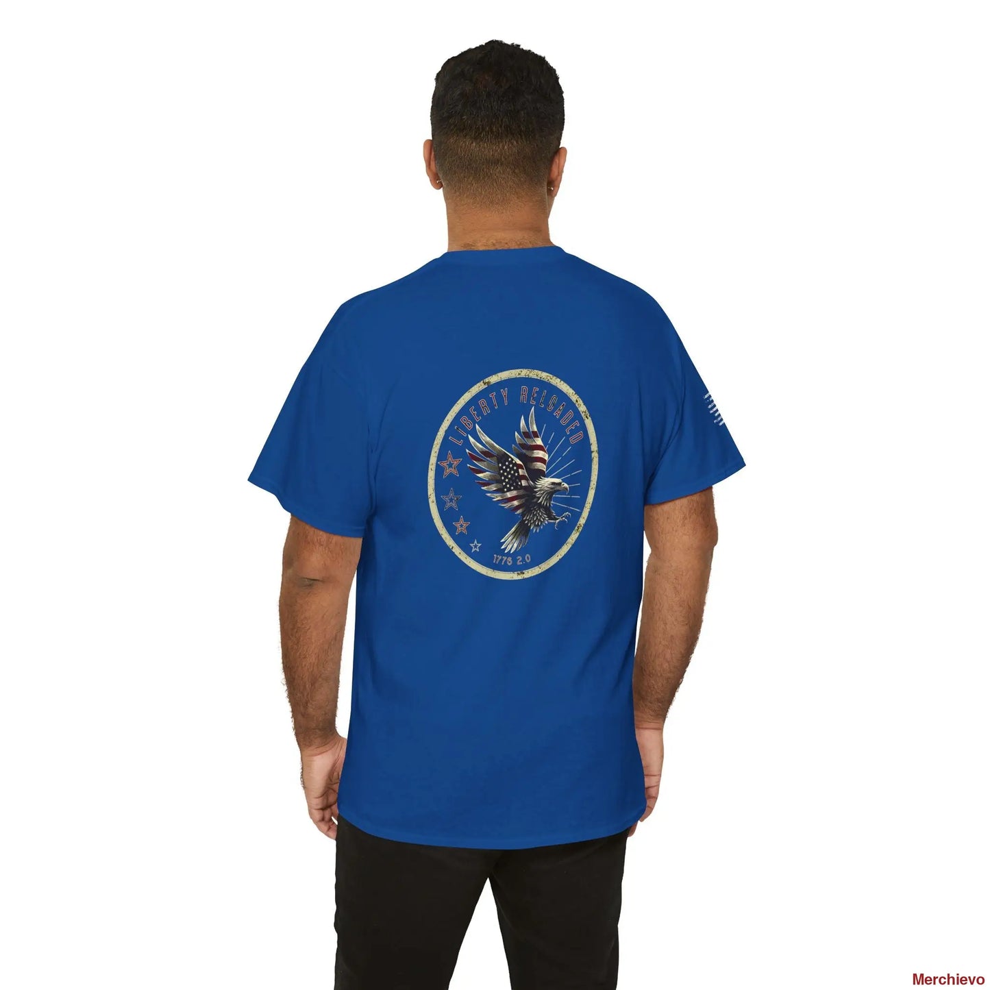 Liberty Reloaded 2.0 // Vintage Eagle Heavy Cotton Tee T-Shirt