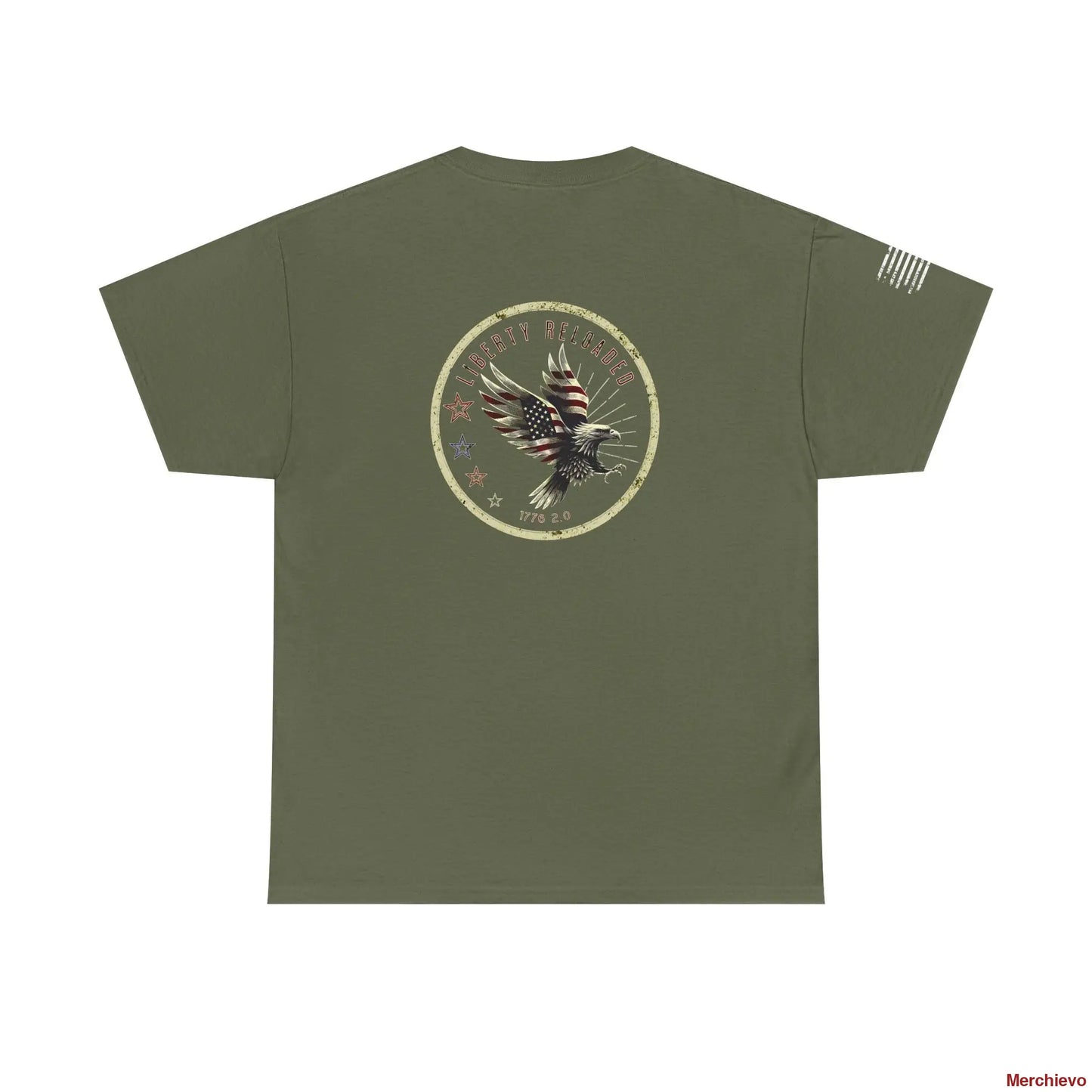 Liberty Reloaded 2.0 // Vintage Eagle Heavy Cotton Tee T-Shirt