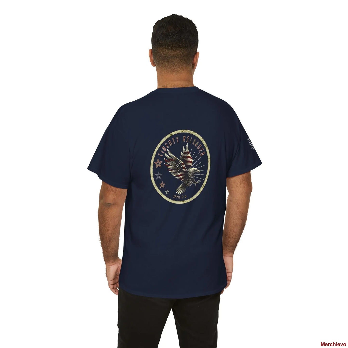 Liberty Reloaded 2.0 // Vintage Eagle Heavy Cotton Tee T-Shirt