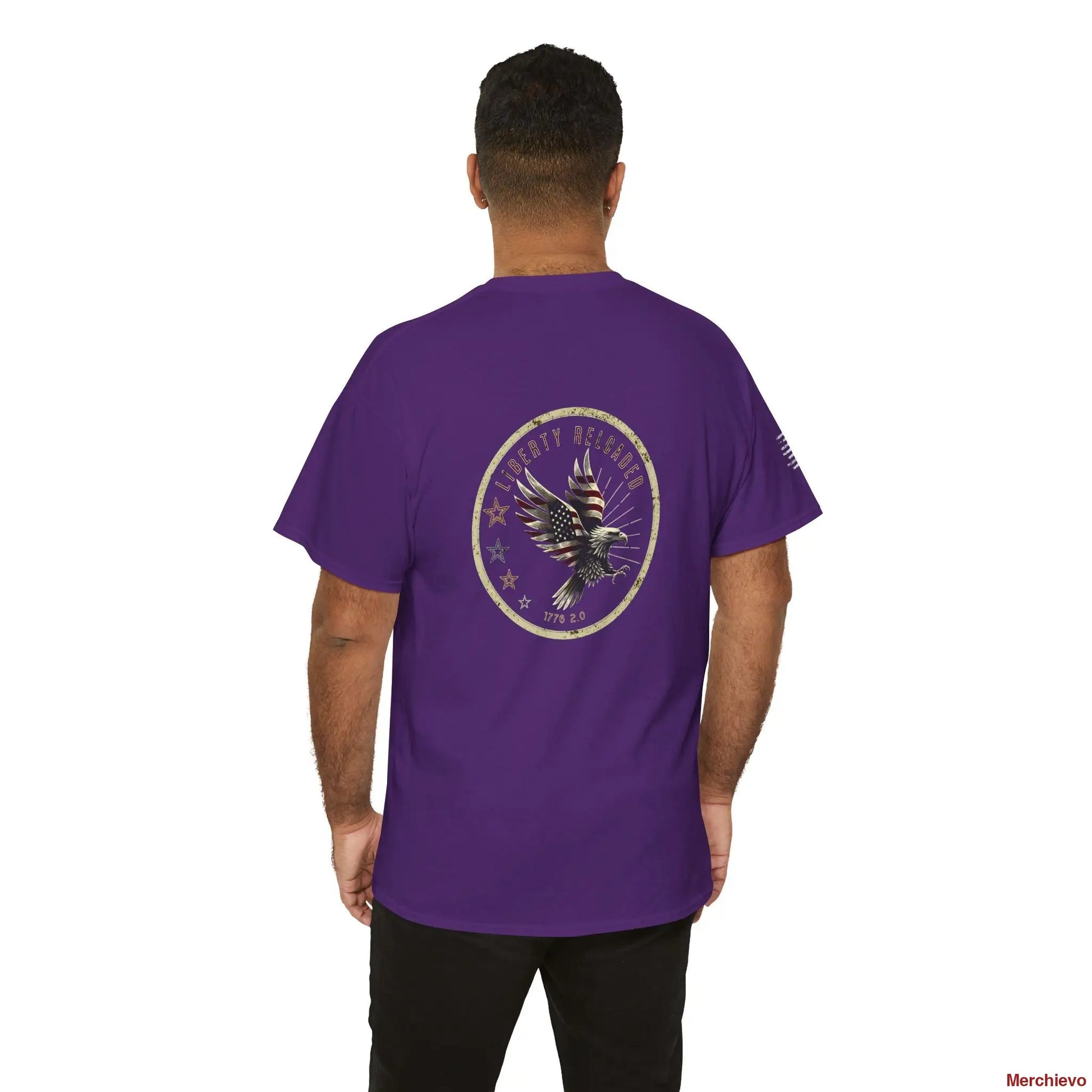 Liberty Reloaded 2.0 // Vintage Eagle Heavy Cotton Tee T-Shirt