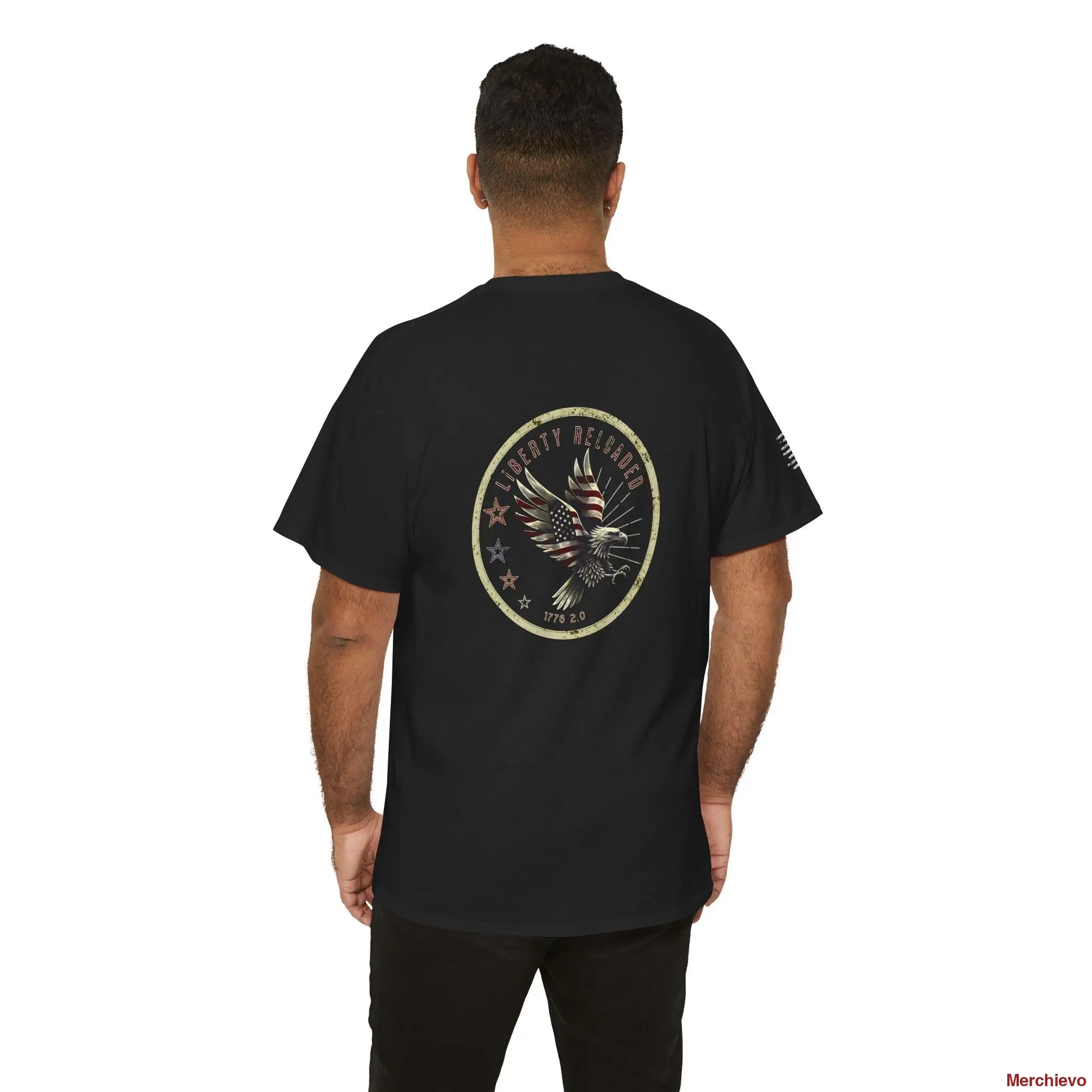 Liberty Reloaded 2.0 // Vintage Eagle Heavy Cotton Tee T-Shirt