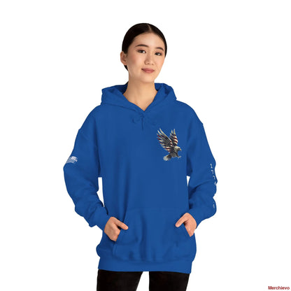 Liberty Reloaded 2.0 - Vintage Eagle Patriotic Heavy Blend Hoodie Hoodie